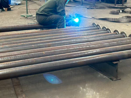 通州20#无缝注浆管加工108*6钢花管棚管